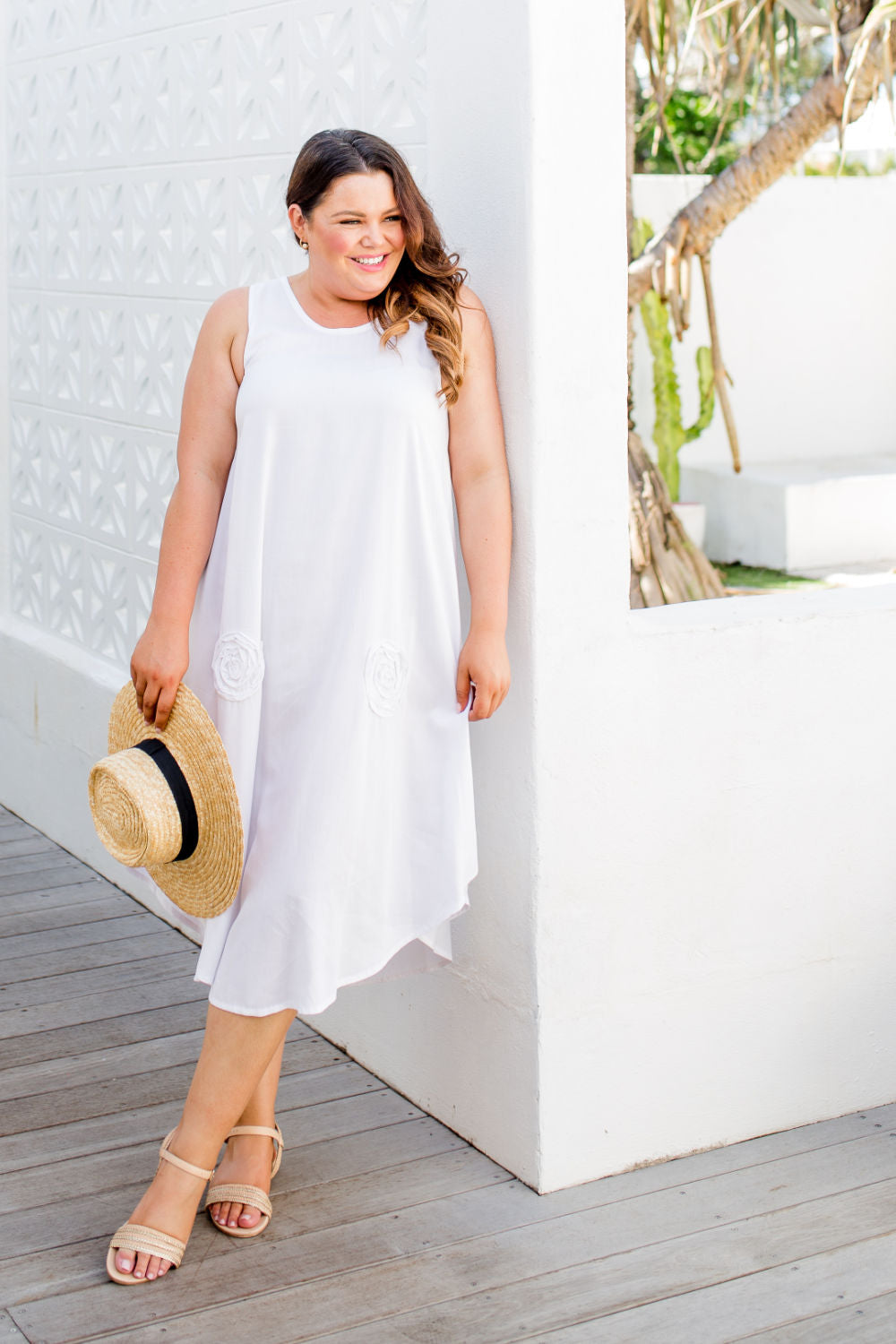 white-summer-dress-maxi-aline