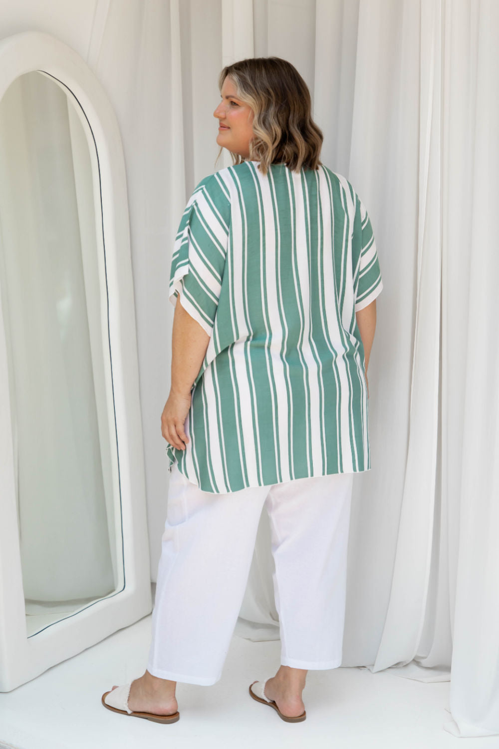 kaftan-top-stripe-green-white-resort-styling-plus-size