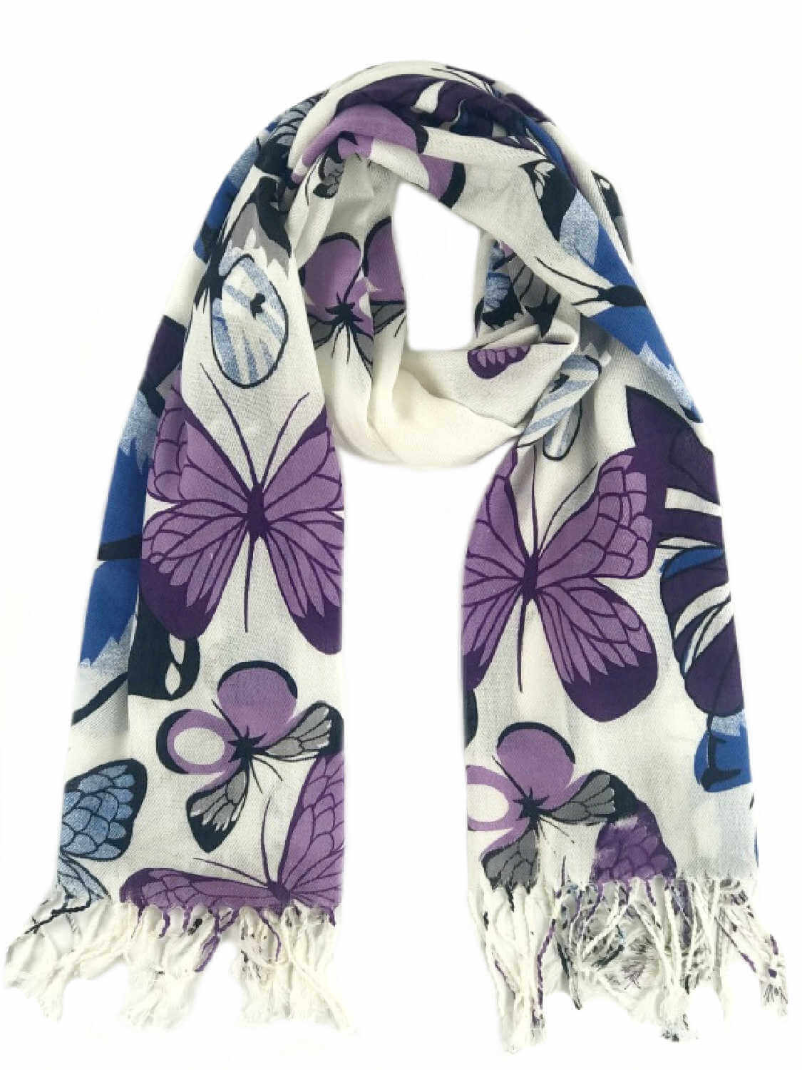 scarf-shawl-butterfly-design-purple-blue-white