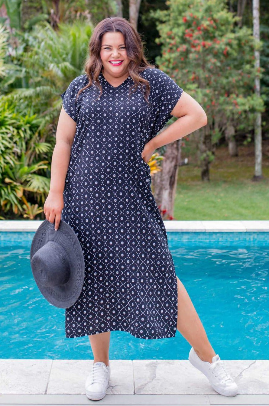 Plus size petite maxi dress Clearance
