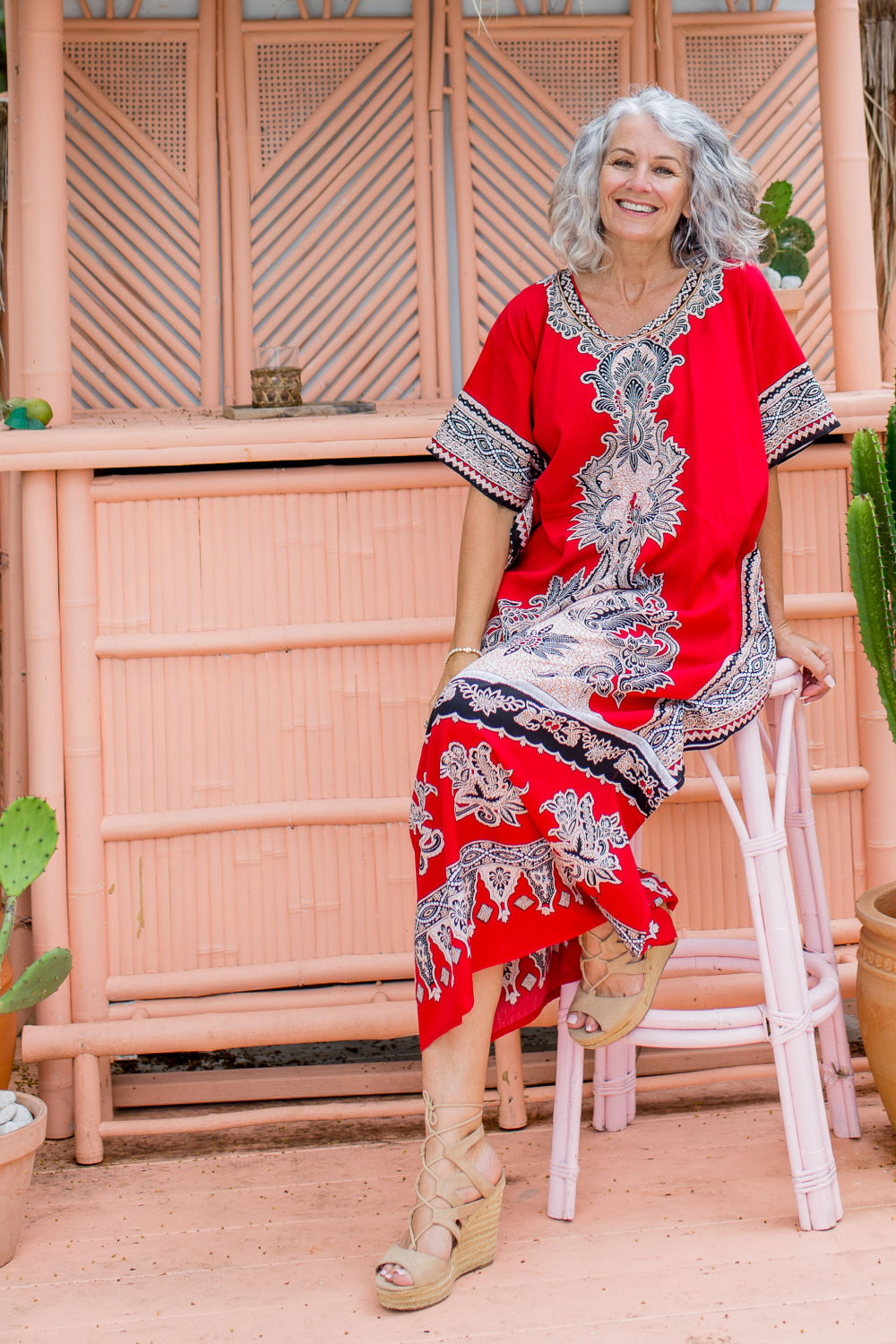long-kaftan-dress-red-batik