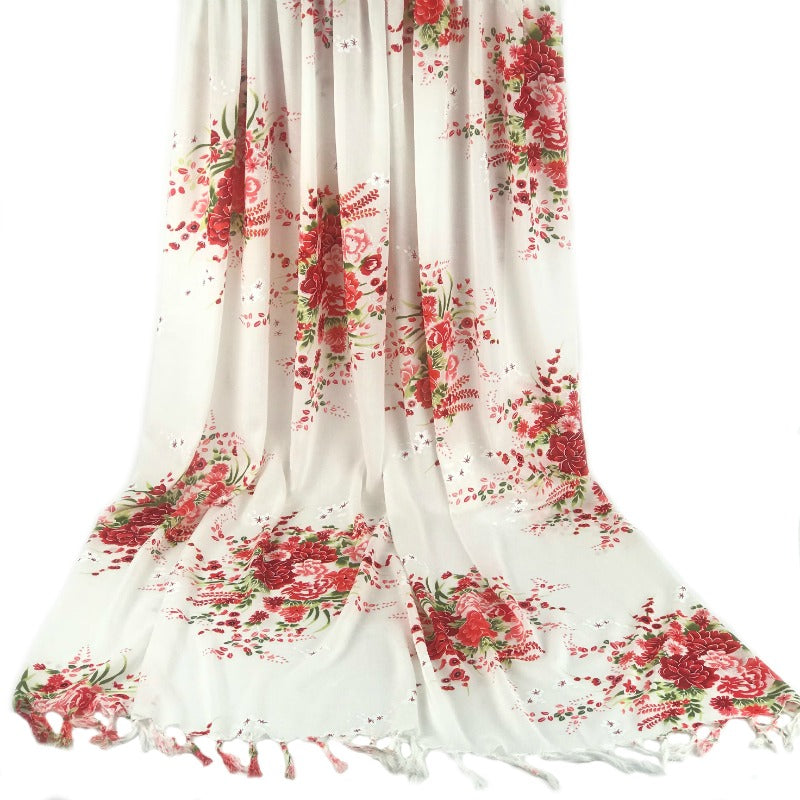 sarong-floral-print-white-red