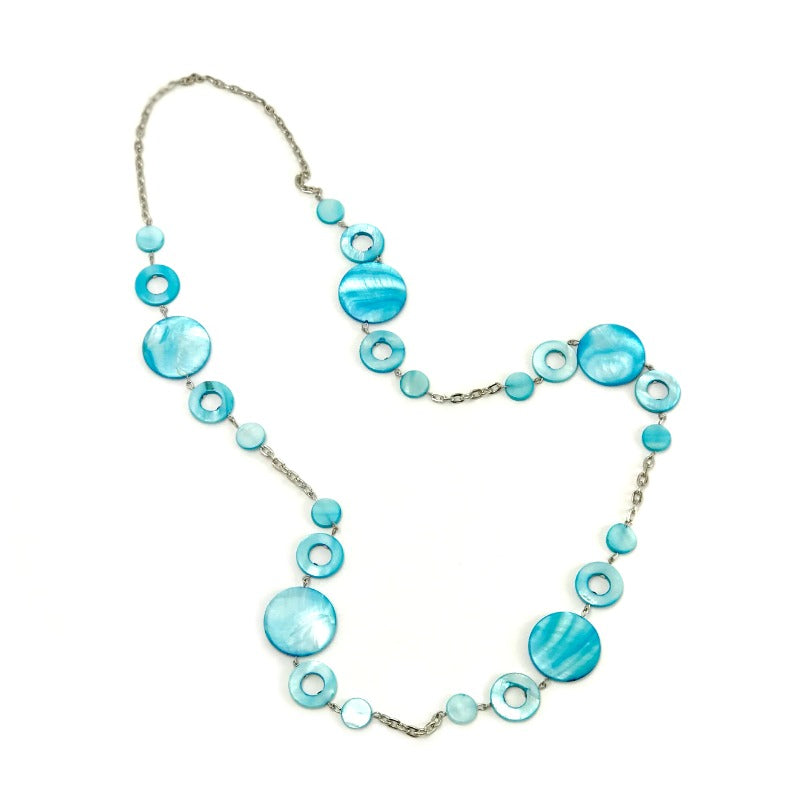 seashell-necklace-blue